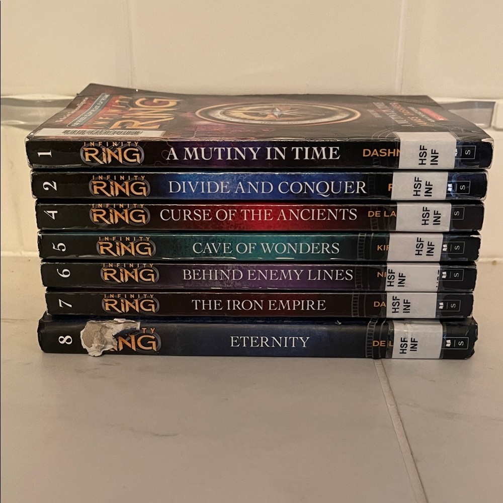 Infinity Ring Book Series Set 1-8